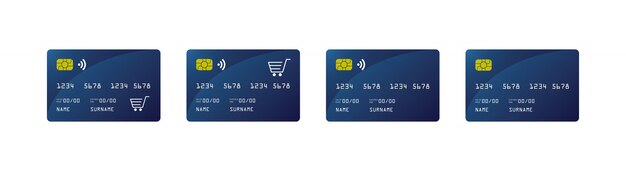 신용 카드 모의, 신용 카드 Paywave, 쇼핑 카,