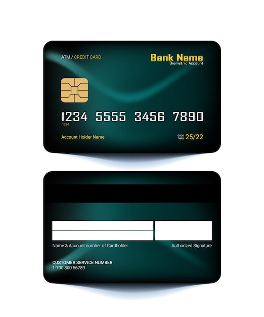 신용 카드 또는 Atm 카드