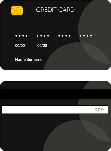 Vector credit card