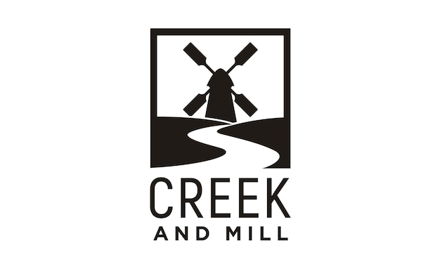 Creek And Mill 로고 디자인 영감