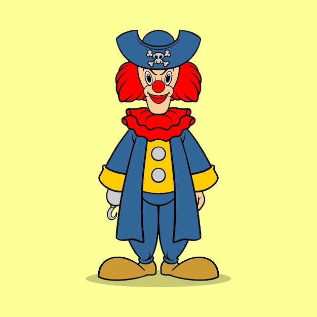 Creep clown cartoon