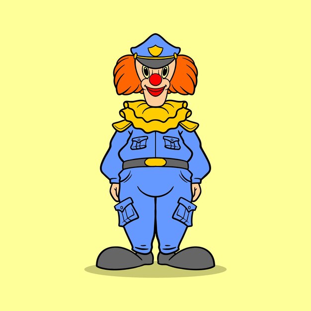 creep clown cartoon