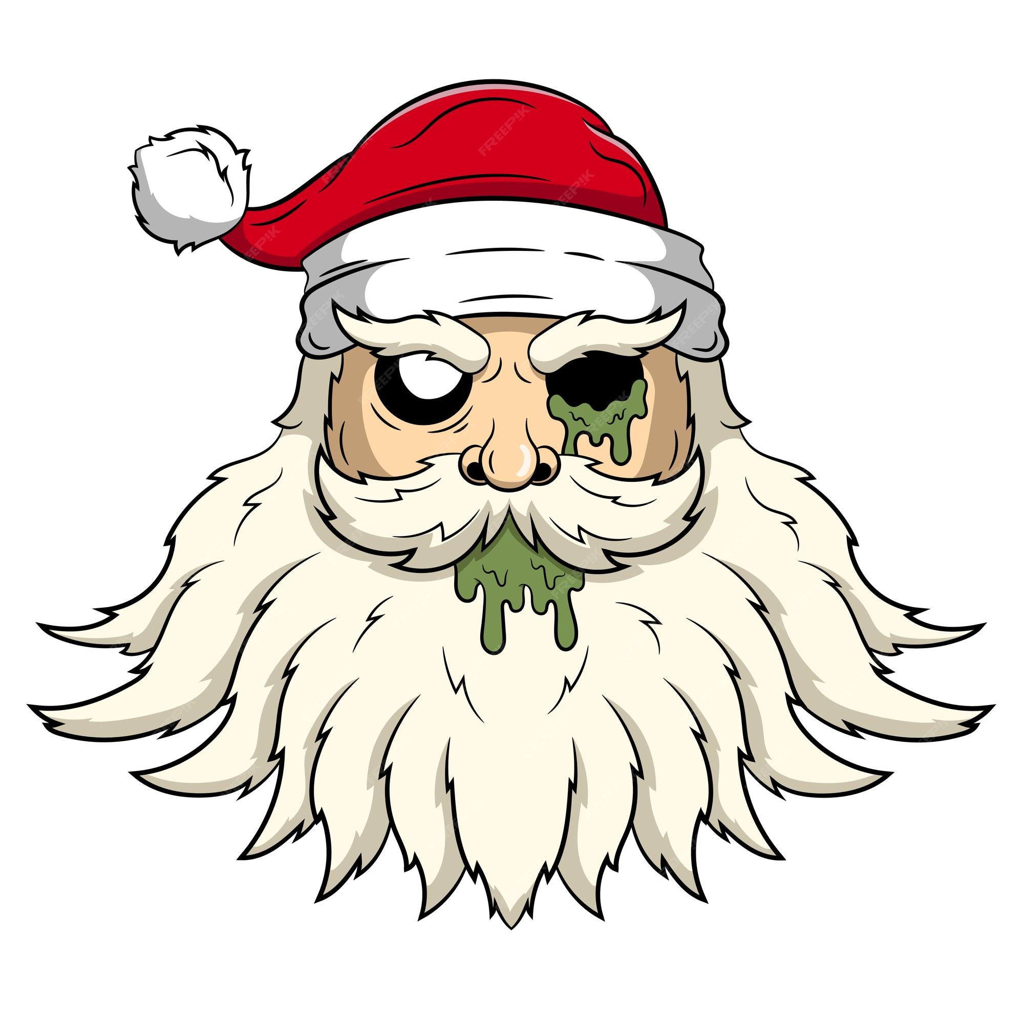 Creepy Santa Cartoon creepy-santa-cartoon