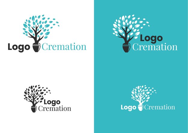 Cremation logo design