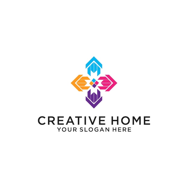 Cretive logo pictogram ontwerp vector