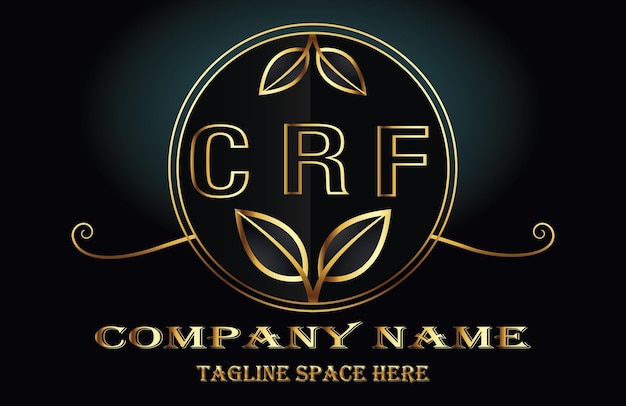 Crf letter logo