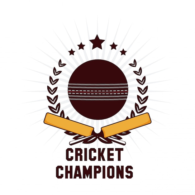 Cricket champions emblem