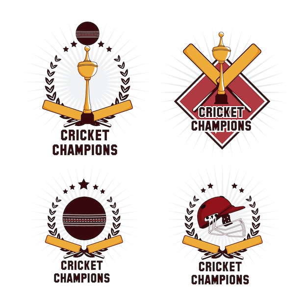 Cricket champions emblem