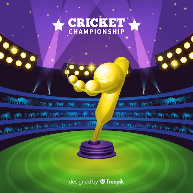 Cricket championship background