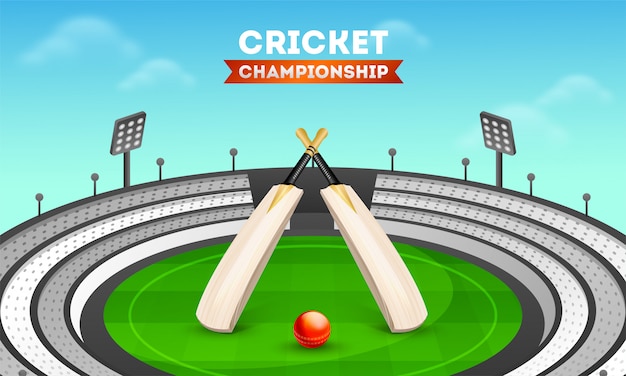 Banner del campionato di cricket