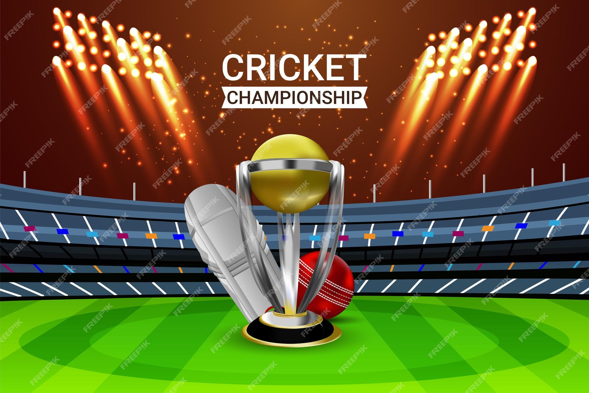 Details 100 cricket tournament background