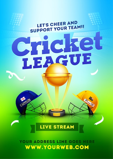 Крикет лига между двумя командами