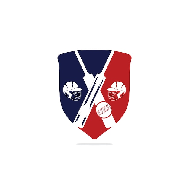 Cricket Team vector logo design