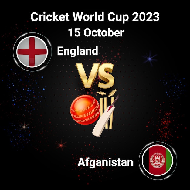 Cricket Wereldbeker Engeland Vc Afghanistan 15 oktober