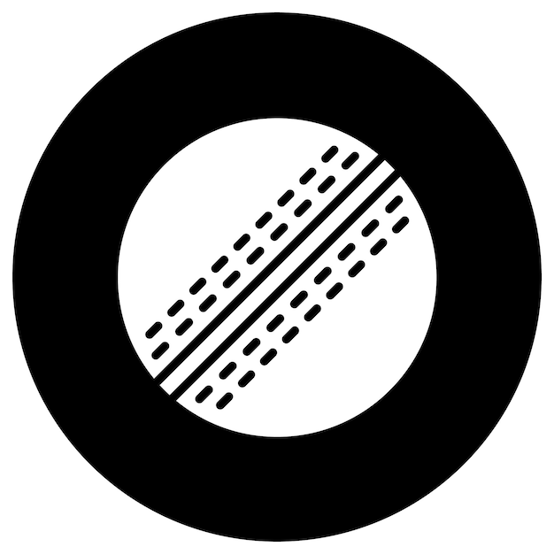 Cricketbal Vector Icon Design Illustratie