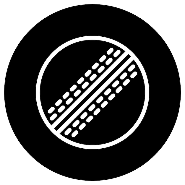 Cricketbal Vector Icon Design Illustratie