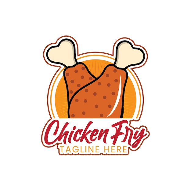 Crispy Chicken Fry Logo