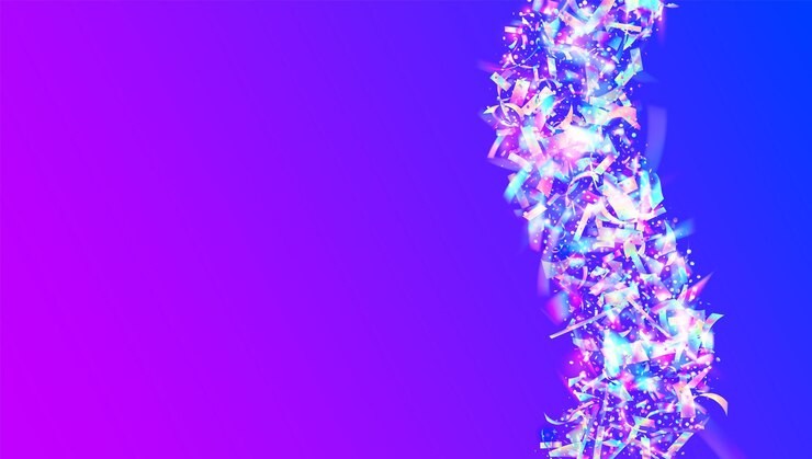 Вектор cristal фон сюрреалистический фольга кристалл арт калейдоскоп glar