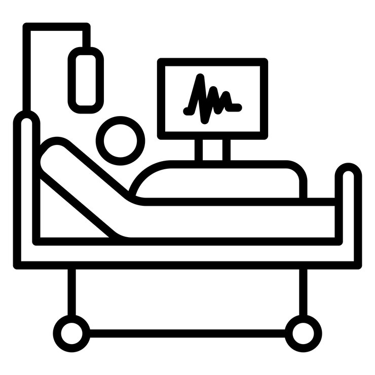 Critical Care Packages vector icoon Kan worden gebruikt voor verpleegkundige iconset