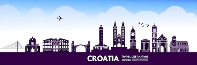 Croatia travel destination.