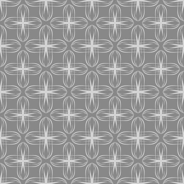 Cross ornament seamless pattern background