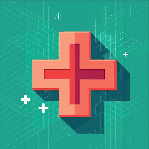 cross pattern with plus sign mathematics geometry background texture seamless cross