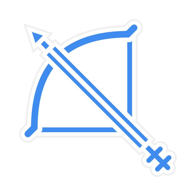 Crossbow icon vector image Can be used for Battle Royale