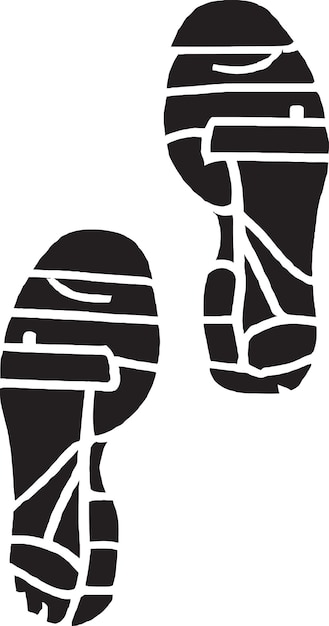 Vector crossfit shoes symbol