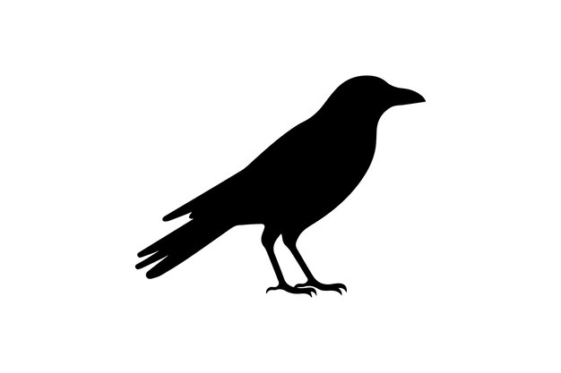 Crow Flat Icon