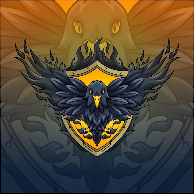 Crow gaming-logo