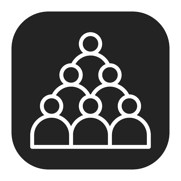 Crowd icon vector afbeelding Kan worden gebruikt voor Rock and Roll