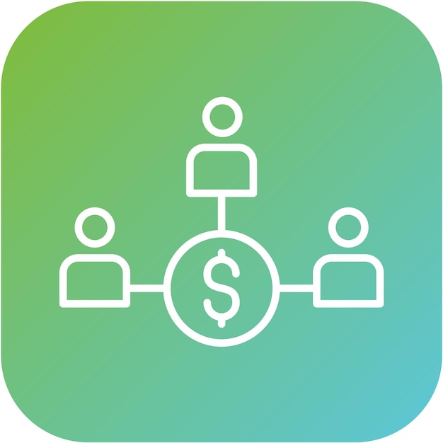 Crowdfunding Icon Stijl