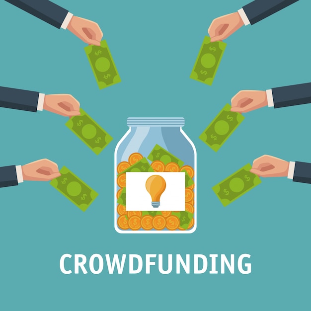 Crowfunding en zaken