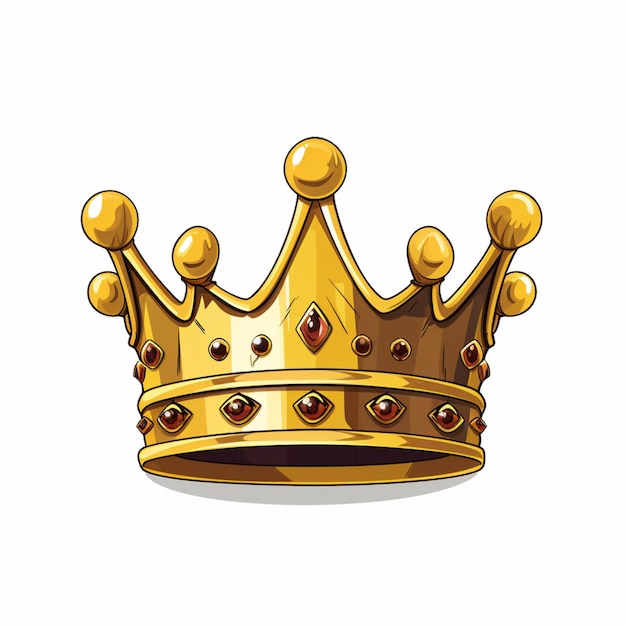 Crown cartoon vector