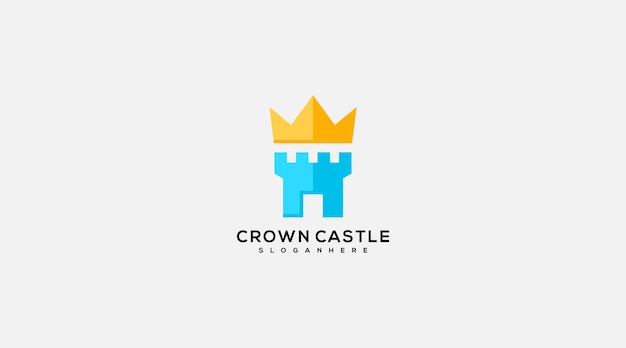 Концепция дизайна логотипа Crown Castle