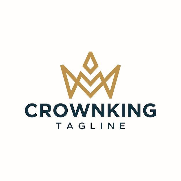 Crown Geometric Logo