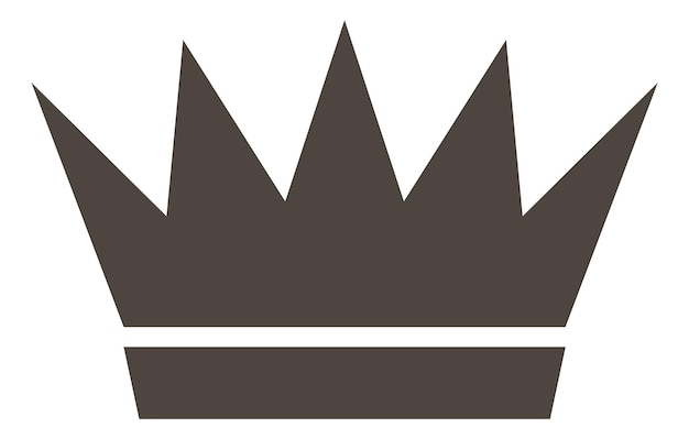 Crown icon Monarch logo Royal quality symbol