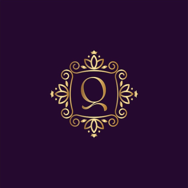 Корона письмо лист q