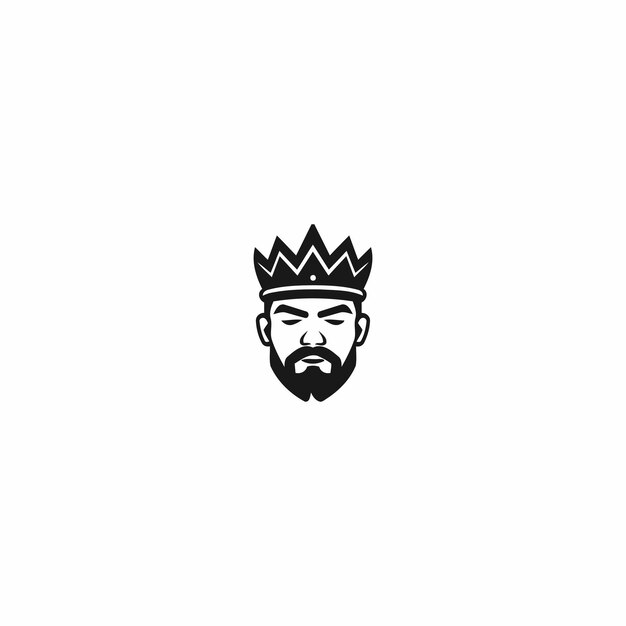 Crown logo design icon vector template