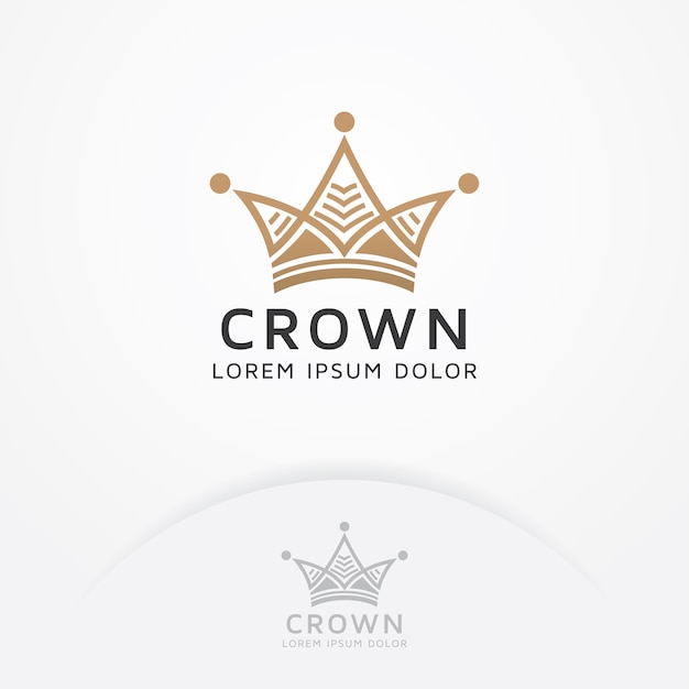 Дизайн логотипа Crown