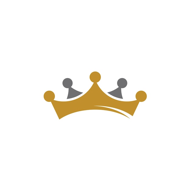 Crown Logo Template vector icon