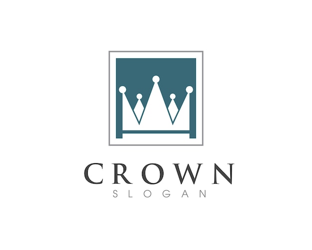 Crown Logo Template vector icon