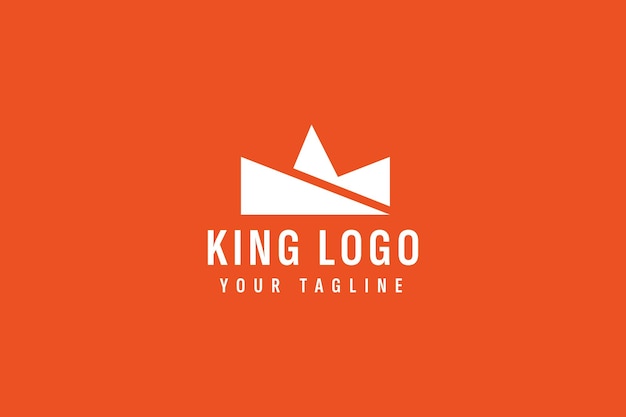 Crown logo vector icon illustration