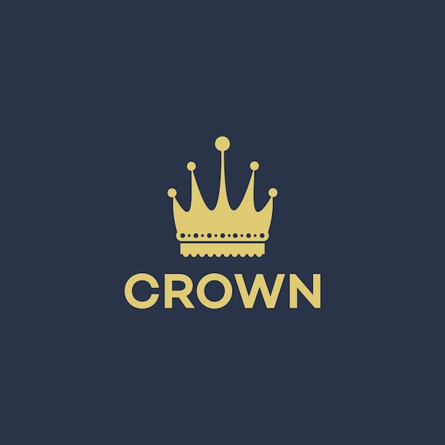 Crown Logo vector template