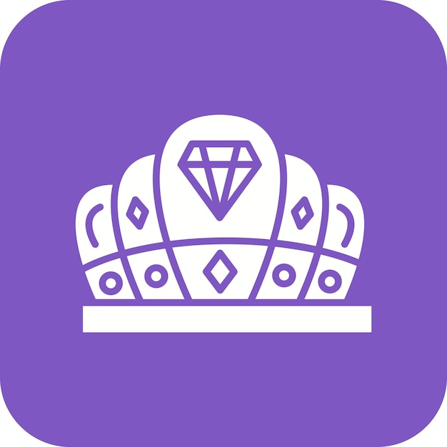 Crown vector icon Can be used for History iconset