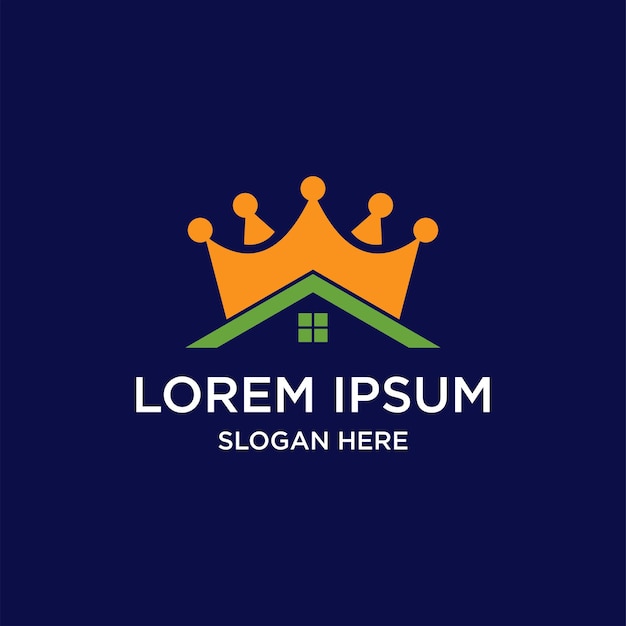 crown with home logo