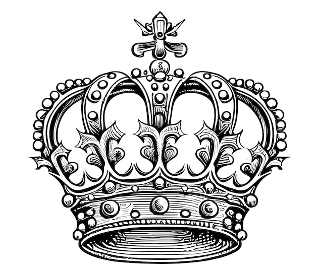 A crown with the word crown on it