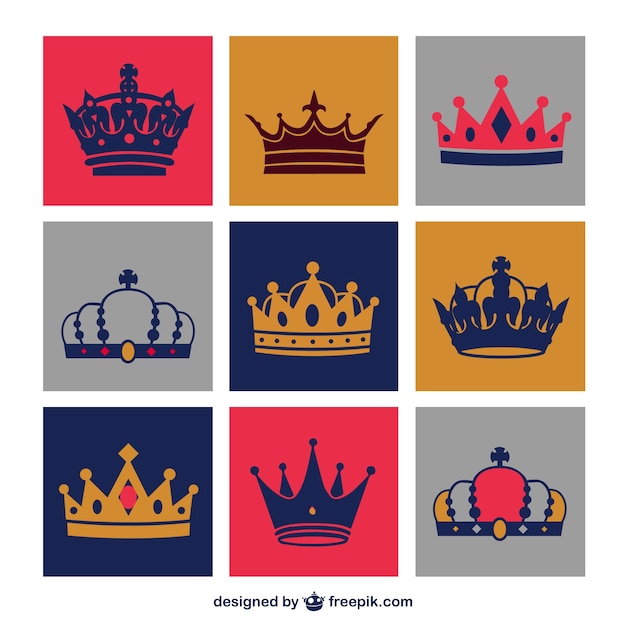 Crowns set