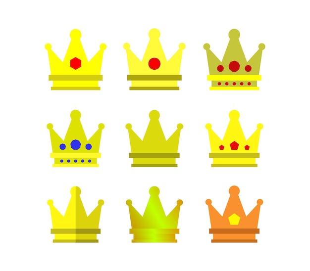 Crowns set