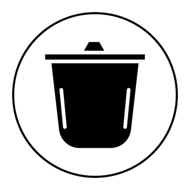 Crucible icon vector image Can be used for Mettalurgy